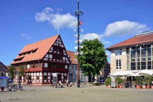 Der Marktplatz in Gifhorn Der Marktplatz in Gifhorn