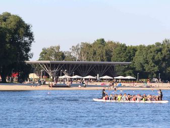 Der Allerpark in Wolfsburg Der Allerpark in Wolfsburg