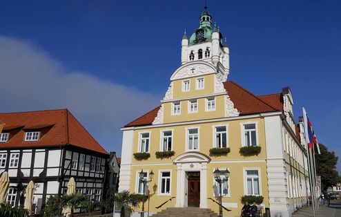 Das Rathaus in Verden Das Rathaus in Verden